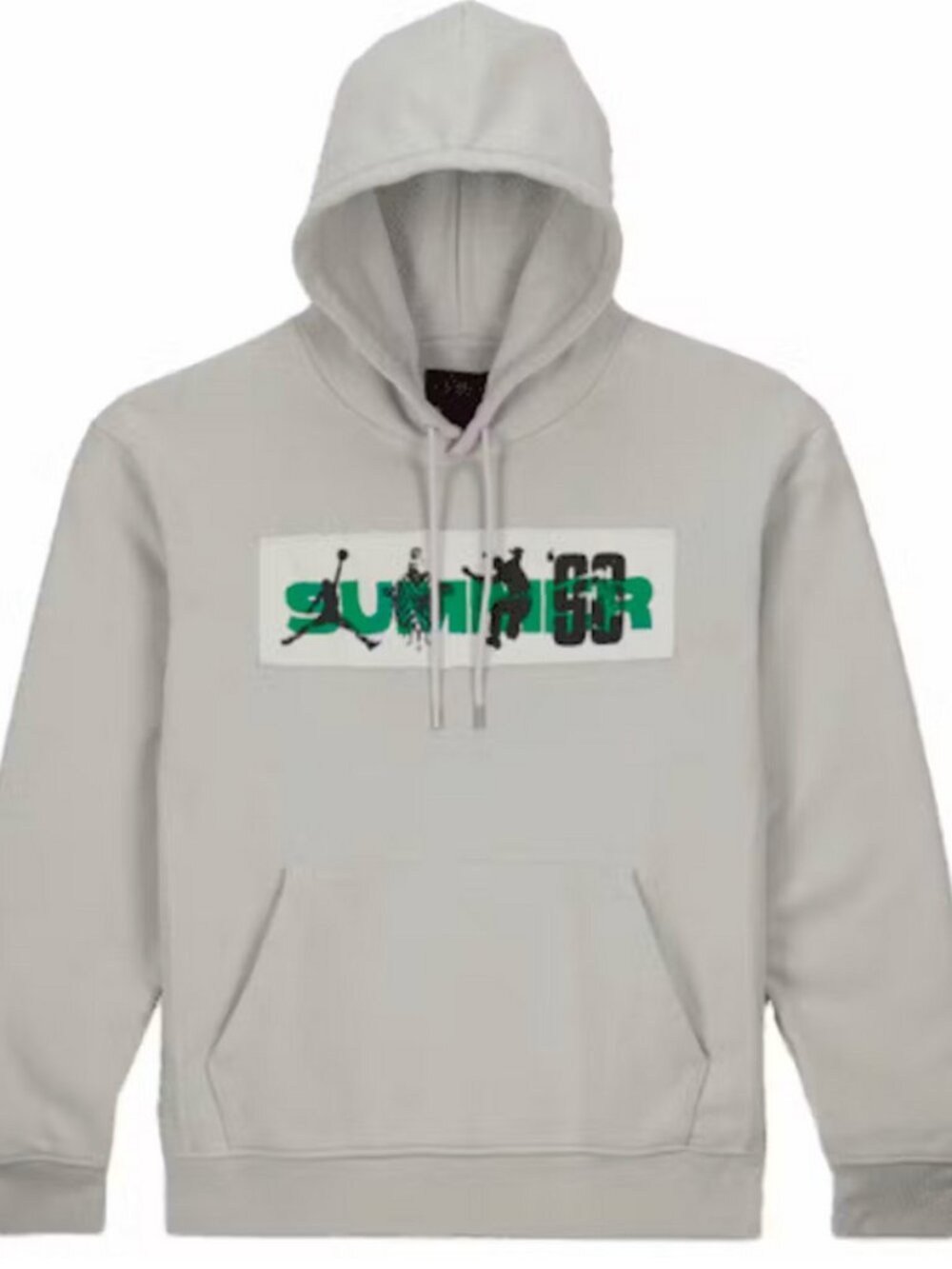 Jordan x Bephies Beauty Supply x UNION – Grey Fleece Hoodie - Picture 4 of 8